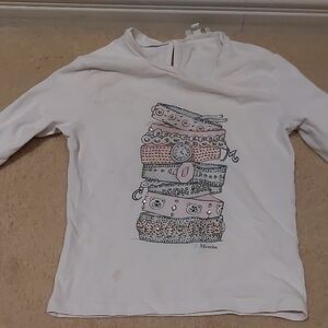 Mirmcrobe Kids Long Sleeve White Shirt